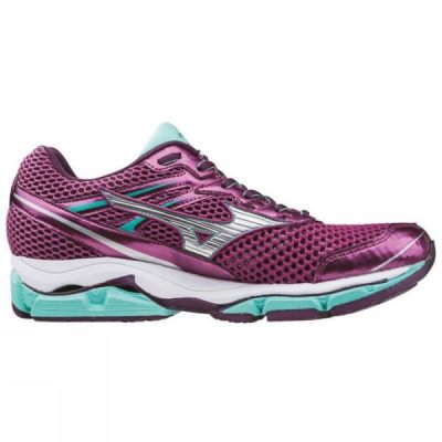 Zapatillas Running Mizuno Wave Enigma 5 Mujer - Moradas / Plateadas - Chile ZKQ402169